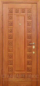 Стальная дверь Массив дуба №10 с отделкой Массив дуба